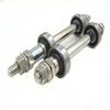 14CM 18CM Bicycle Wheel Hub Axle Front Rear 6000/6200 Bearing Solid Shaft Bicycle Axle Lever Bike Repair Tool Accessories