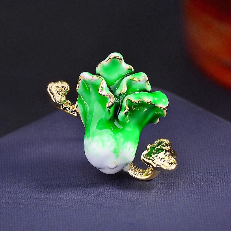 

Drops of Oil Bring Good Luck and Wealth . Small Accessories Brooch for Men and Women. 2*4cm