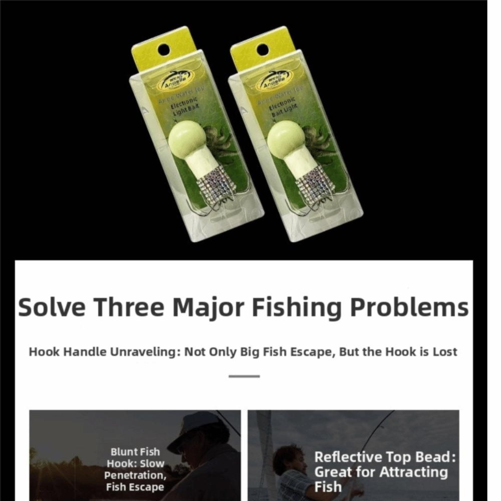 Glow In The Dark Glow In The Dark Lure Hooks Fishing Lure Accessories For Octopus Fishing