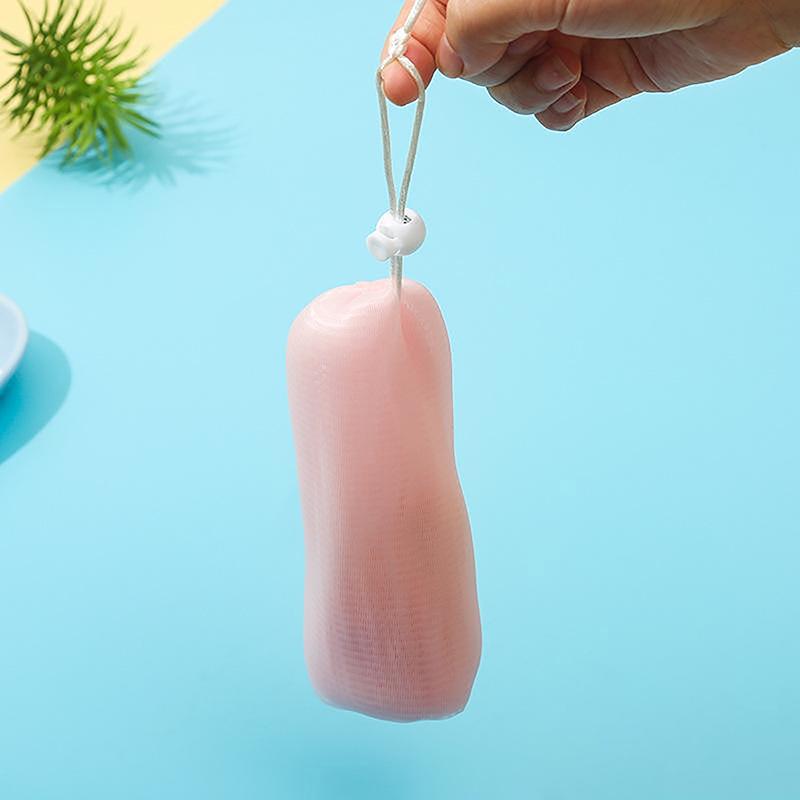 1Pcs Thickened 6 Layer Foaming Soap Bag Facial Cleanser Mesh Bag Bath Washing Tools Body Cleansing Nets Helper Wash Face