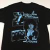 The Doors Jim Morrison Członek Zespołu Wszystkie Rozmiary Czarny Krótki Rękaw Unisex Koszulka Koszulka Unisex