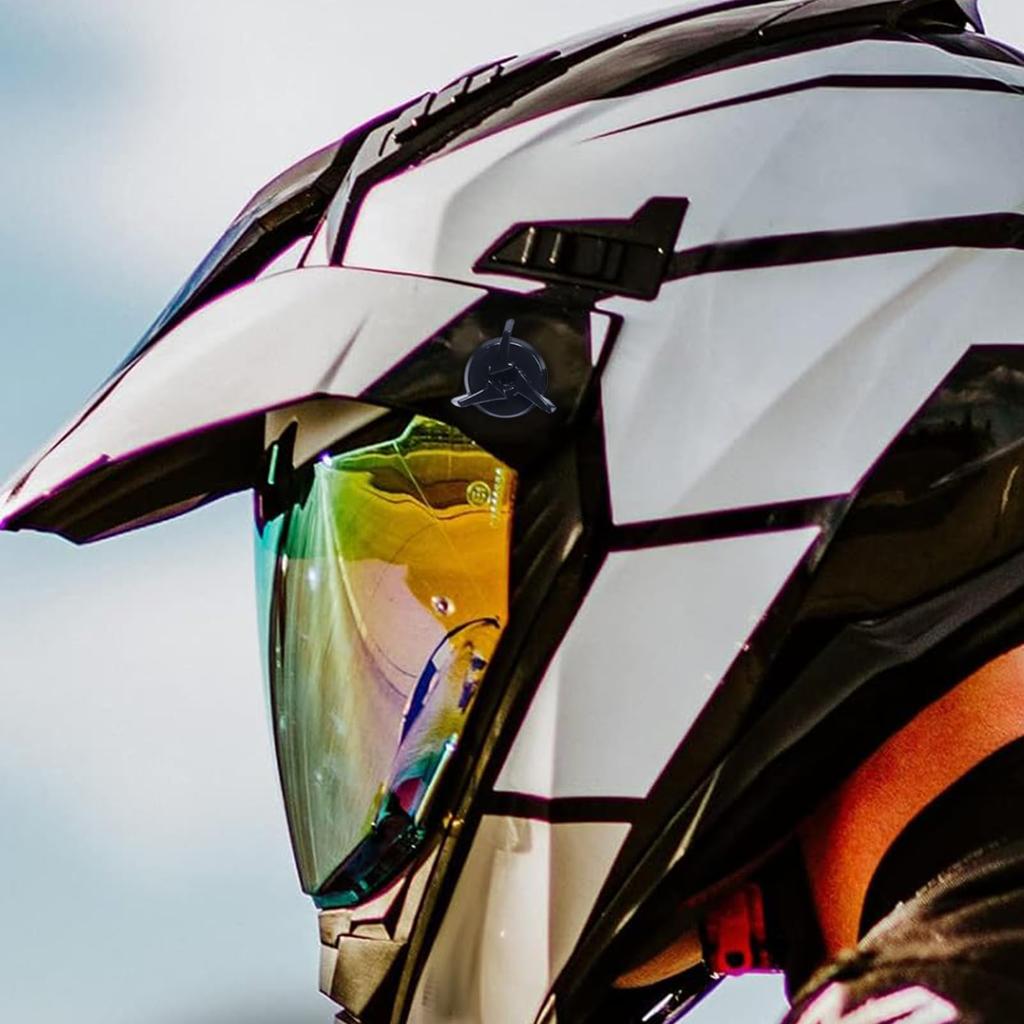 Motorcycle Visor Screws, 7 Motorcycle Helmet Screws, Motorcycle Helmet Visor with Rubber Washers, Helmet