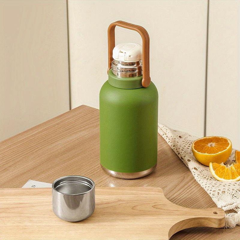 Stainless Steel Insulated Water Bottle Portable Large Capacity Vacuum Water Bottle For Office Camping Cycling