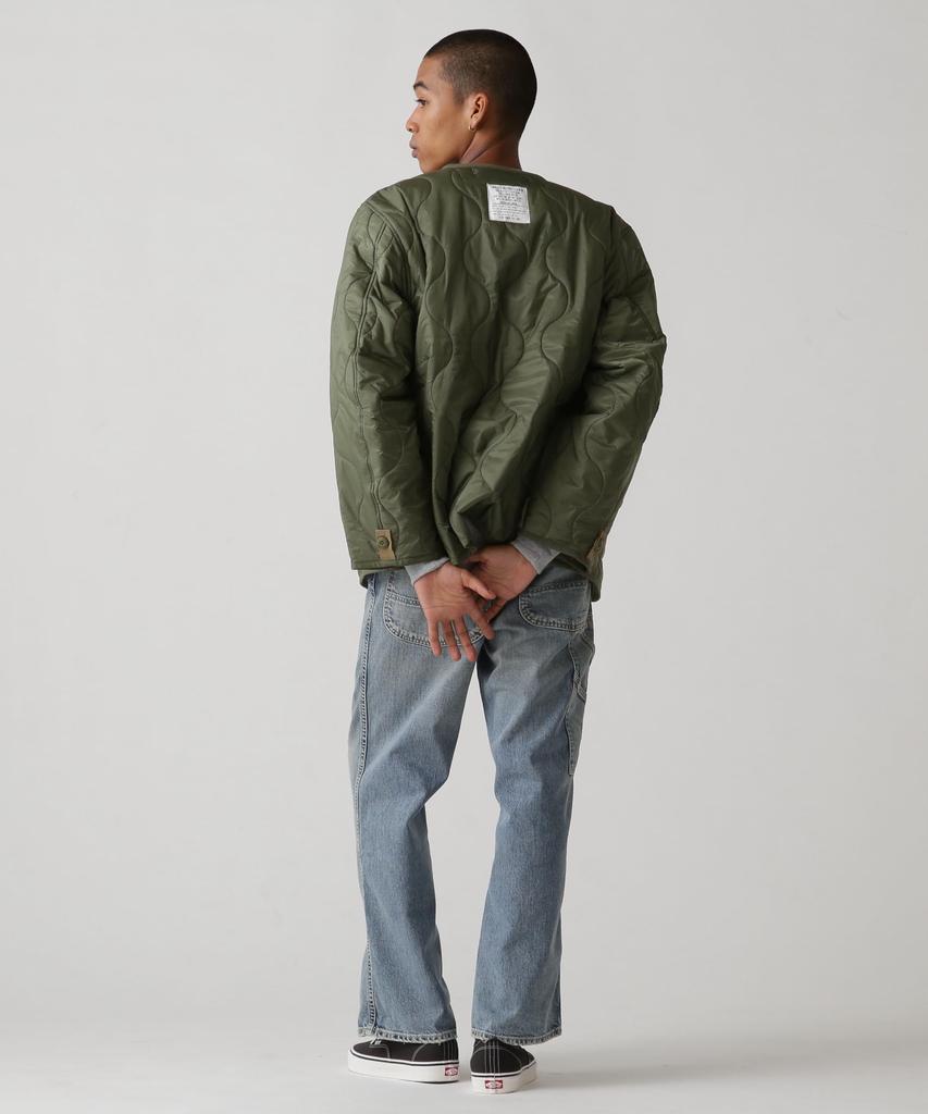 AVIREX QILTING LINER JACKET men's M 310 olive 783-5952042