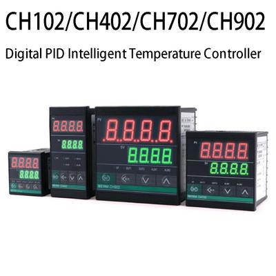 בקר טמפרטורה חכם PID דיגיטלי LCD עם SSR ויציאת ממסר כפולה