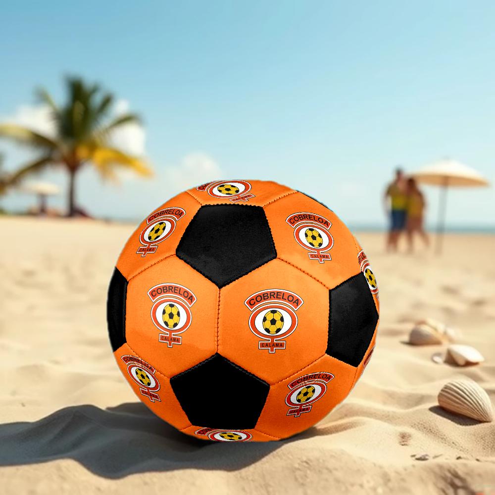 SIZE 5 Cobreloa Soccer Ball Colorful All Ages Machine Stitched PVC Competition Ready Durable High-Bounce