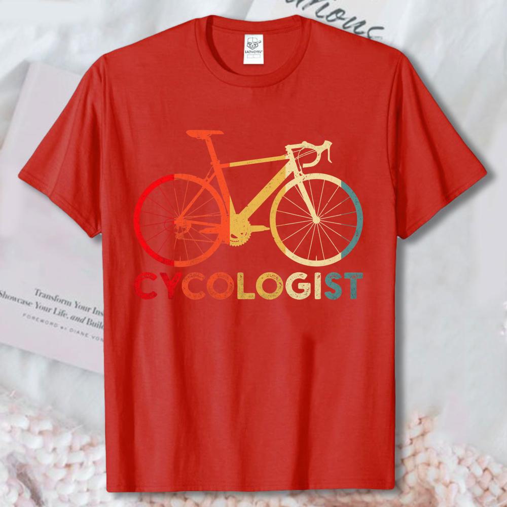 Trendy Cycologist Bike Graphic TShirt Unisex Fashion Cycling Pun Humor Streetwear Tee Casual Summer Road Bicycle Lover Tee Tops