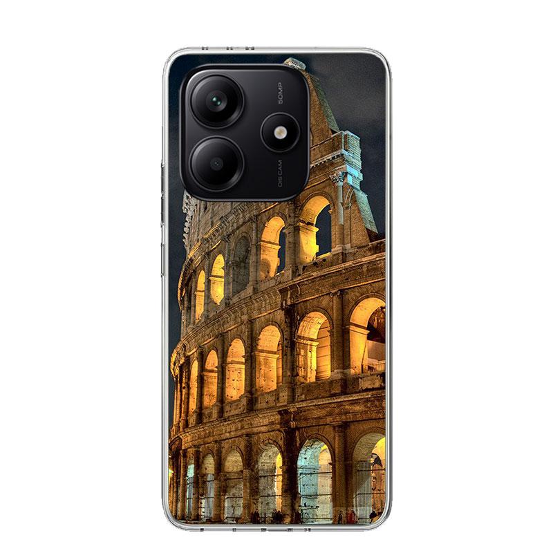 Roman Colosseum Phone Case For Xiaomi Redmi Note 15 14 13 12S 12 Pro Plus 11S 11E 11 11T 10S 10 Art Soft Pattern Cover Redmi Not