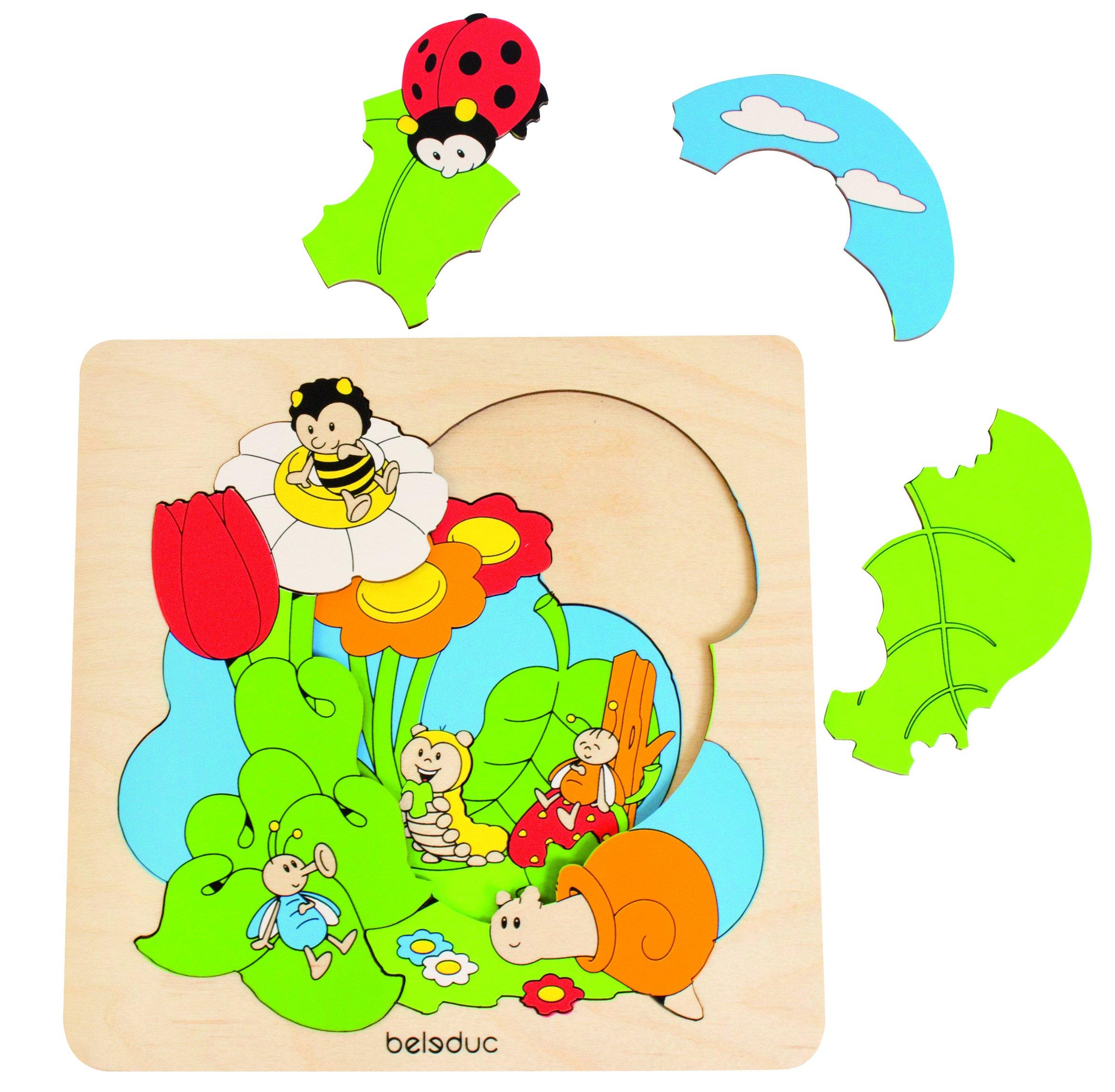 

Beleduc 9-Piece Hide-and-Seek Puzzle (Grass Tochi) B17520