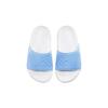 Jordan Zapatillas Infantiles de Piel Sintética Antideslizantes Resistentes a la Abrasión Blancas Azules DN3596-401