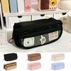 Yousheng Large Pencil Case, Wide Opening Pencil Pouch with Zipper, Multi-layer Aesthetic Pen Bag for Teens Girls Women, Portable Pen Holder for Office