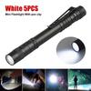 Mini Portable LED Pen Light Pocket Ultra Bright High Lumens Handheld Flashlight Linterna Torch For Camping Outdoor Emergency