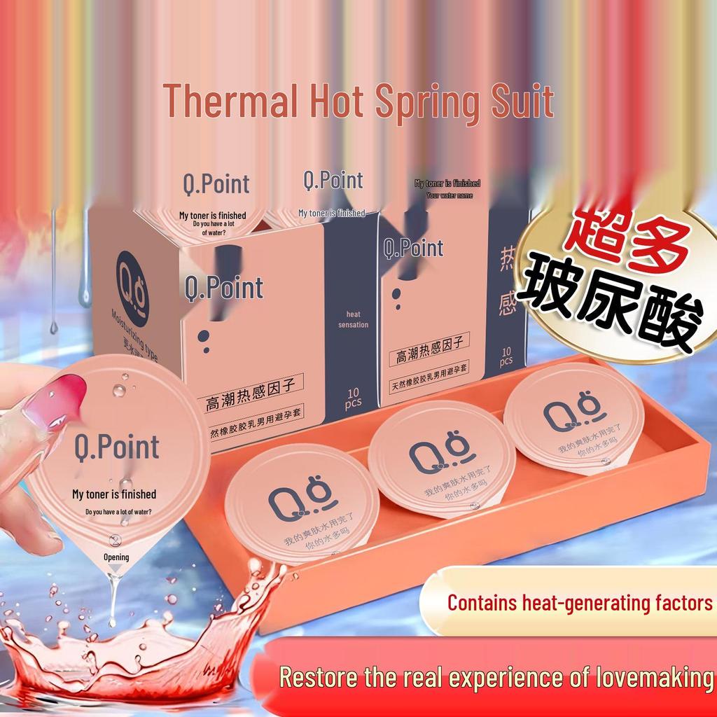 Q-spot Extra Thick Long-Lasting Condoms Set