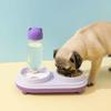 Dual Purpose Cat Drinking Bowls Non-slip Pet Water Food Bowl Pet Water Fountain  for Cats Puppy