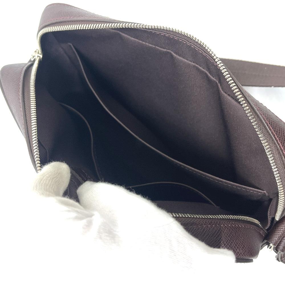 Louis Vuitton M34410 Anton Messenger PM Crossbody Shoulder Bag  Acajou wine-red