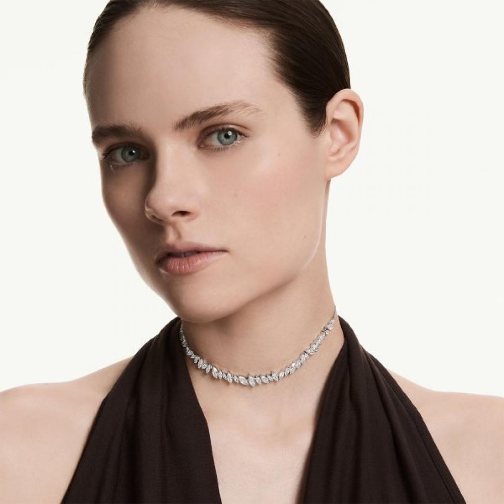 Swarovski Choker Necklace Rhodium 5755905