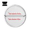 Non-stick Aluminum Pizza Baking Pan and Rack, 7-12 Inch