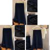 Fish Tail Skirt For Women With Polka Dot Pattern Summer Chiffon High Waist Retro Fashion