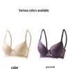 Sexy Lace Underwire Push-up Bra - Breathable Thin Cup Lingerie for Women
