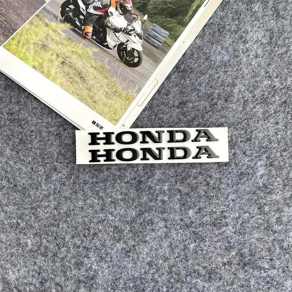 XMZSA1 For Honda Sticker 3D Soft Glue Letter Label Motorcycle Decoration Fuel Tank Body Tail Wing Side Pcx160 Nss350 Pcx125 Cbr650r