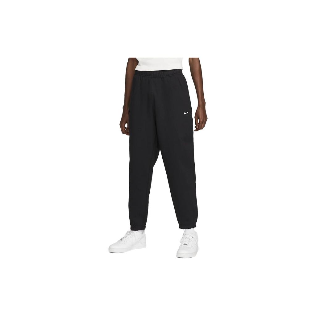 Nike Solo Swoosh Fleece Pant Black Men Bottoms DX1364-010