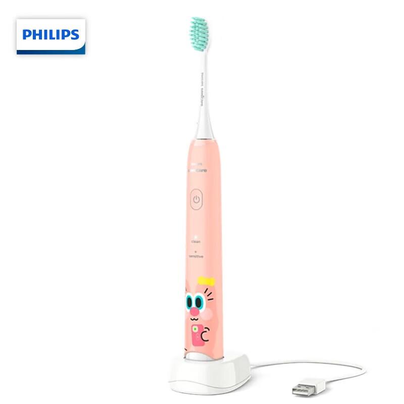 Philips HX2446/01 Sonic Electric Toothbrush, Pink (Youha & Helen Co-branded)