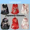 Long Women's Kimono Robe Traditional Style Cosplay Costume Anime Inspired Casual Home Clothing" Characters)