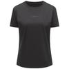 Tanboer Women's Slim Fit Round Neck Logo Print Short Sleeve T-Shirt