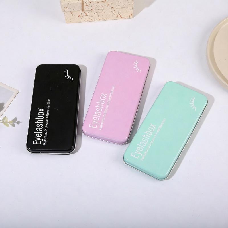 1 Set Professional Lash Organizer Case Portable Magnetic Storage Box For Eyelash With Display Palette Tray Space Saving