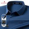 MONTAGUT Men's Seamless & Breathable Business Long-Sleeve Shirt