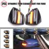 1Pair Dynamic Side Wing Mirror Indicator Light LED Turn Signal Light For Ford S-Max 2007-2014 C-MAX Kuga C394 2008 2009-2012