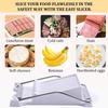Kitchen Luncheon Meat Slicer,   Egg Fruit Cheese Butter Banana Cutter Stainless Steel  Cuts 10/12/14 Slices