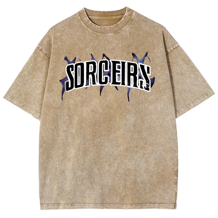 Minimalist Letter Print Women's T-Shirt Oversized Wash Short Sleeve Y2k Sweetheart Everyday Home-Based Wear Breathable Tees