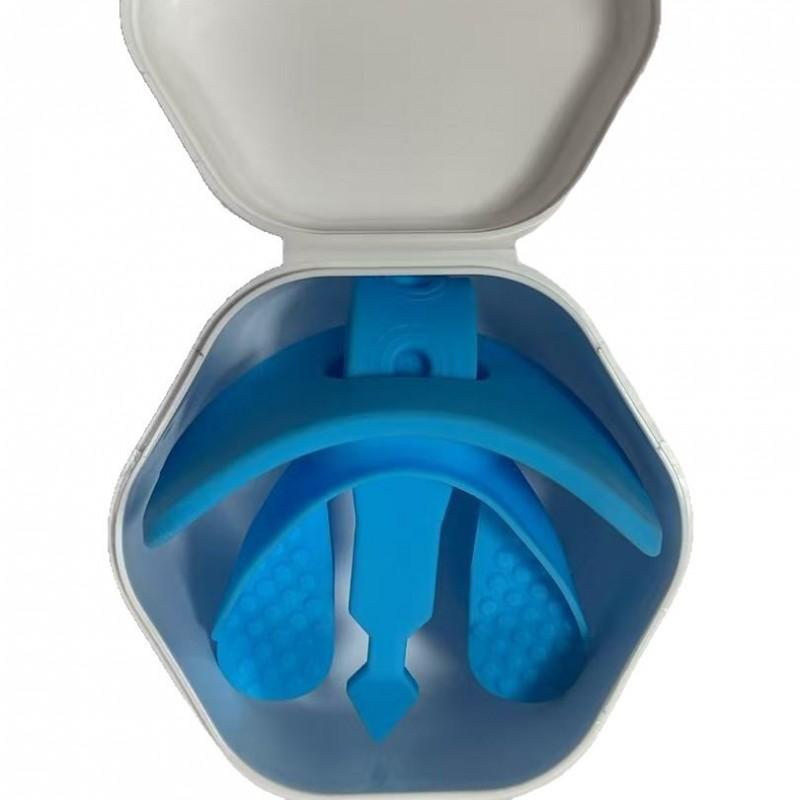 Football Mouthguard Adults Dual-Layer TPR Sport Guard Bite Protection Rugby Contact Sports White Black Blue Fluorescent