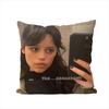Movie JJenna Ortega Pillow Case For Car Sofa Decorative Home Doublesided Print Plush Square Throw Pillow Cushion Cover