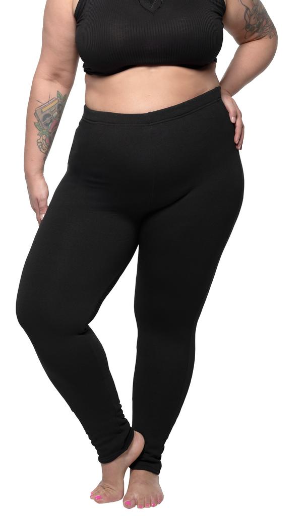Women' Leggings Lined with Fur Thick Winter Leggings 4XL/5XL