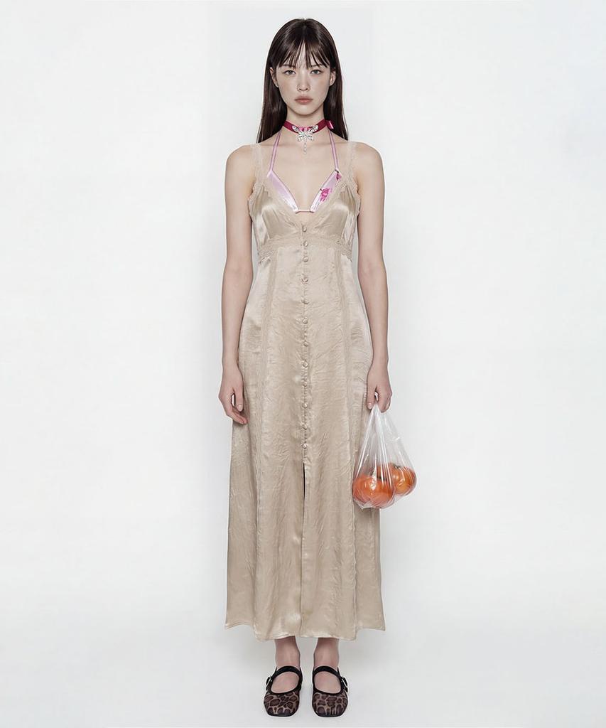 Lulu Seoul Moonlit Dress (Cream)