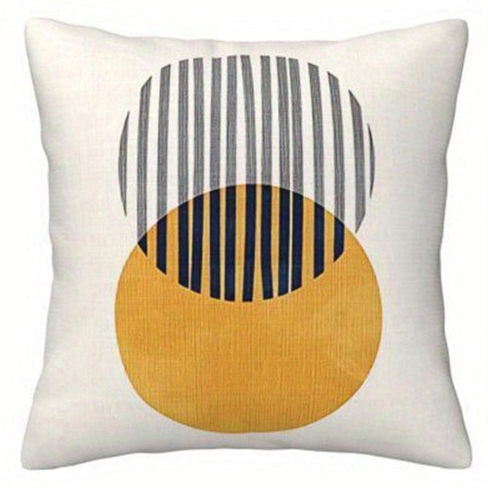 Black And White Gingham Classic Pillowcasebedroom Living Room Sofa Home Decor Polyester Cushion Cover With Zipper