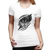 Cool Wolf RAR Design TShirt for Women Round Neck Streetwear T Shirts Womens Short Sleeve Summer Clothes Tops