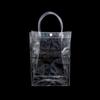 Gift Approved Snap Environmentally Purse Friendly PVC Plastic Bag Handbag Transparent