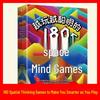 5-Volume Smart Thinking Games & World Map Collection