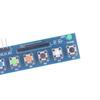 8 Nezávislých Tlačidlový Dotykový Modul s LED Indikátorom Klávesnicový Modul Klávesnicový Modul Pre Arduino Arm