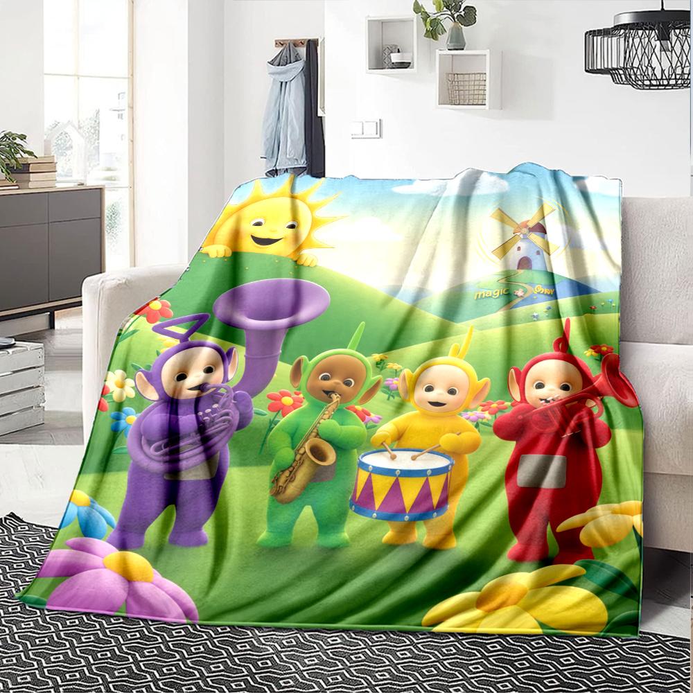 Teletubbies Blanket, High quality Comfortable for All Seasons, Home Decor, Warmth and Comfort