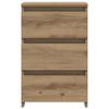Nightstands 2 pcs Artisan Oak 40 x 35 x 62.5 cm engineered wood