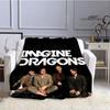 Rock Band Imagine Dragons Printed blanket flannel warm blankets bed linings Soft and comfortable blanket birthday gift