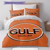 Cartoon Pattern Bedding Quilt Set Quilt Cover Pillowcase Home Decoration Birthday Gift (1 * duvet cover + 2 * pillowcase, without core)