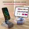 Endless Joy 3-in-1 Bluetooth Speaker: Desktop Stand, Charger, Music & Drama Playback