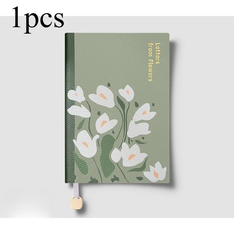 

1/2pcs PU Leather Notebook A5 Diary Multifunctional Notebook Notepad Suitable for Daily Writing зелений