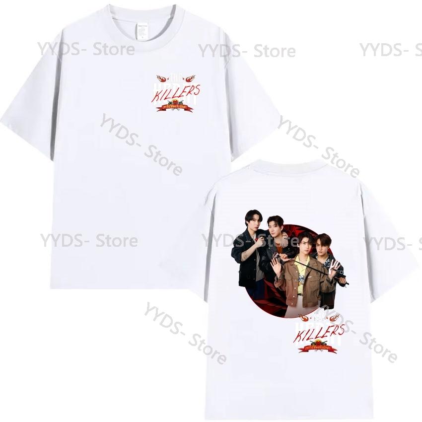 Film und TV Die Herzensbrecher T-Shirt Unisex Damen Retro Mode Baumwolle Kurzarm T-Shirts Sommer Lässig Rundhals Kleidung Oberteile