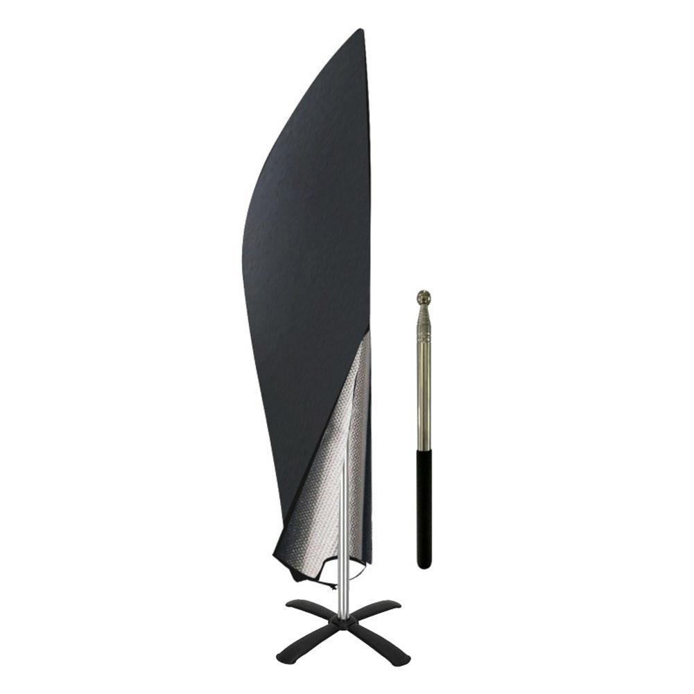 Heavy Duty Outdoor Umbrella Cover for Protection Against Rain and UV Rays Fits Most Offset Banana Umbrellas Design